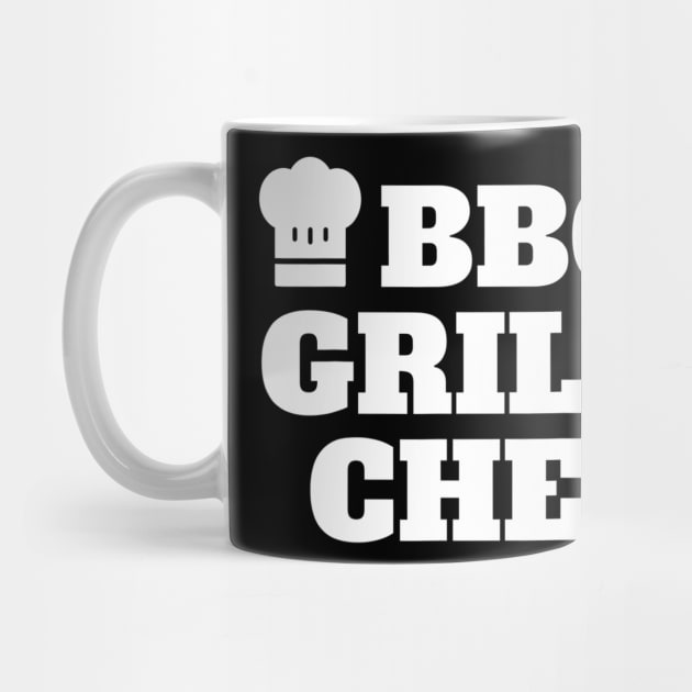 BBQ Grill Chef Funny Barbecue Cook Hat by Danielss